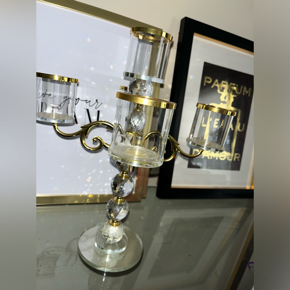 Vintage GOLD Candlelabra
